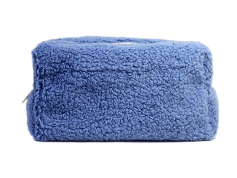 PK22233 Towel Fabric Zipper Cosmetic Bag