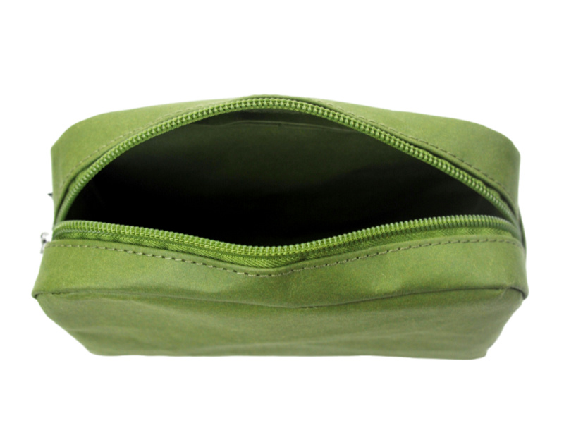 PK24133 Washable Kraft Paper Makeup Bag