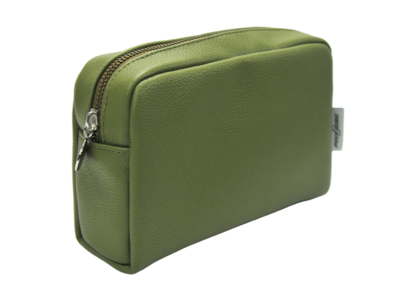 PK24133 Recycled PU Leather Makeup Bag