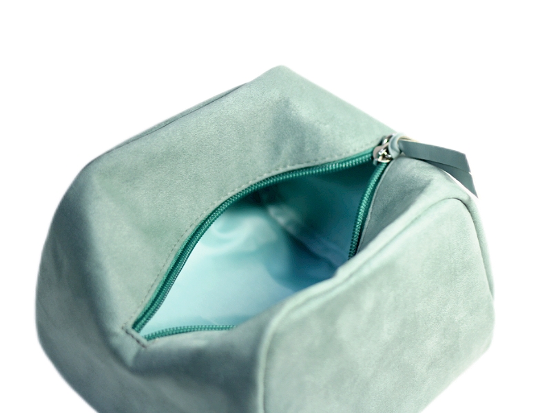 PK22233 Suede Zipper Pouch