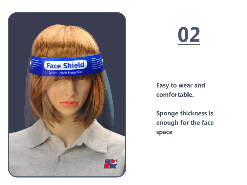 PK-22159 PET Face Shield