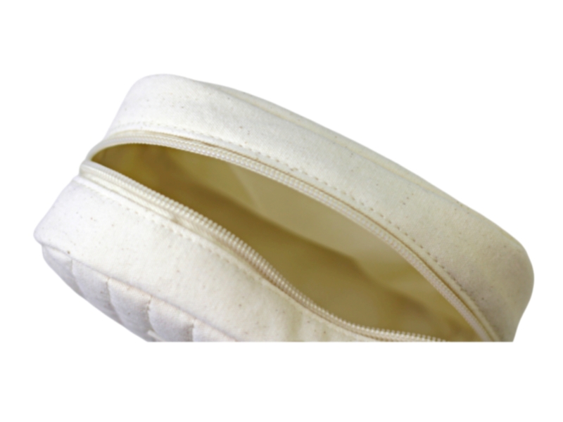 PK23011 Quilting Cotton Cosmetic Pouch