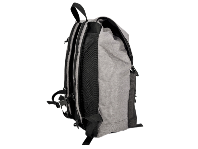 PK22082 Laptop Backpack with Buckle/Drawstring Closure