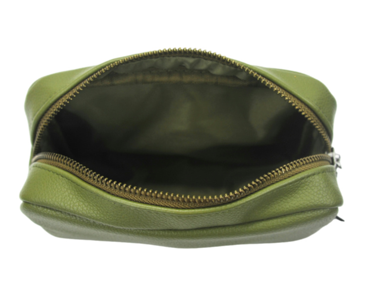 PK24133 Recycled PU Leather Makeup Bag