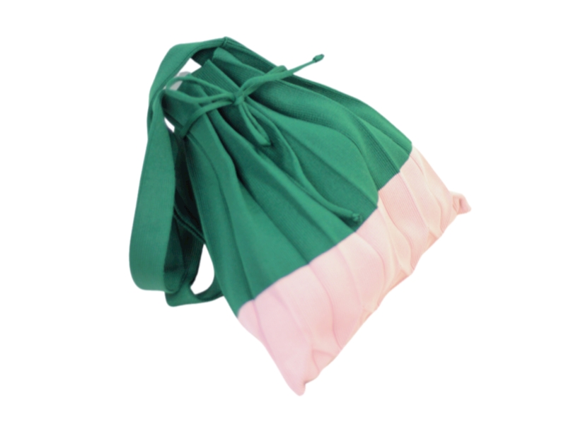 PK23035 Knitted Fabric Tote Bag