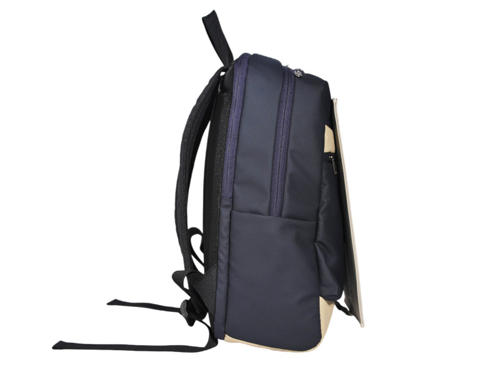 Dual-Tone Solar Panel Backpack - Smart Charging On-the-Go