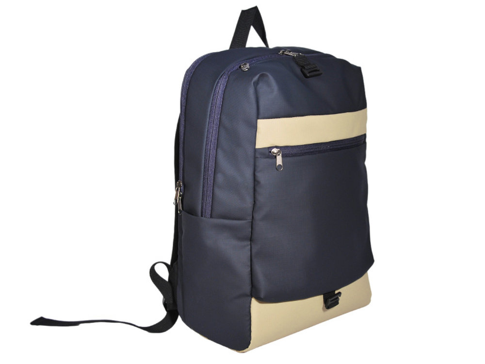 Dual-Tone Solar Panel Backpack - Smart Charging On-the-Go